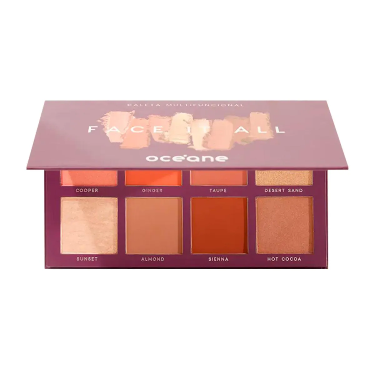 OCEANE PURPLE PALETA MULTIFUNCIONAL FACE IT ALL
