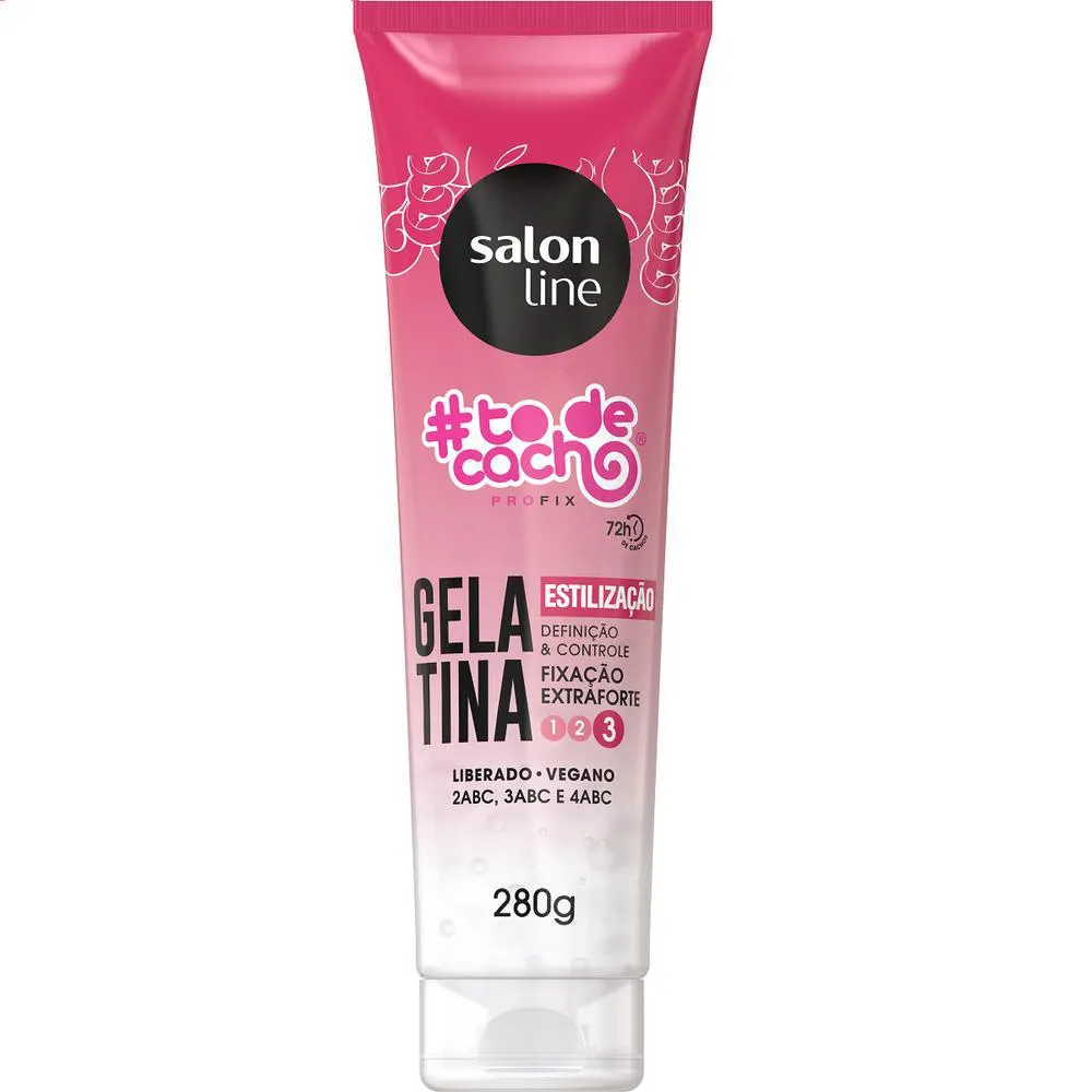 SALON LINE GELATINA EST EXTRA FORTE #TODECACHO
