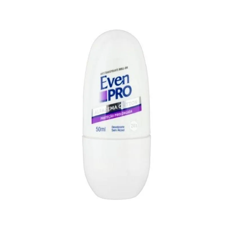 KIT C/2 UNIDADES DE DESODORANTE ROLLON 50ML EVEN PRO ALFAZEMA COTTON