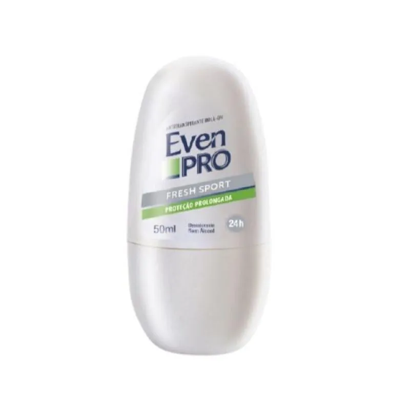 KIT C/2 UNIDADES DE DESODORANTE ROLLON 50ML EVEN PRO FRESH SPORT