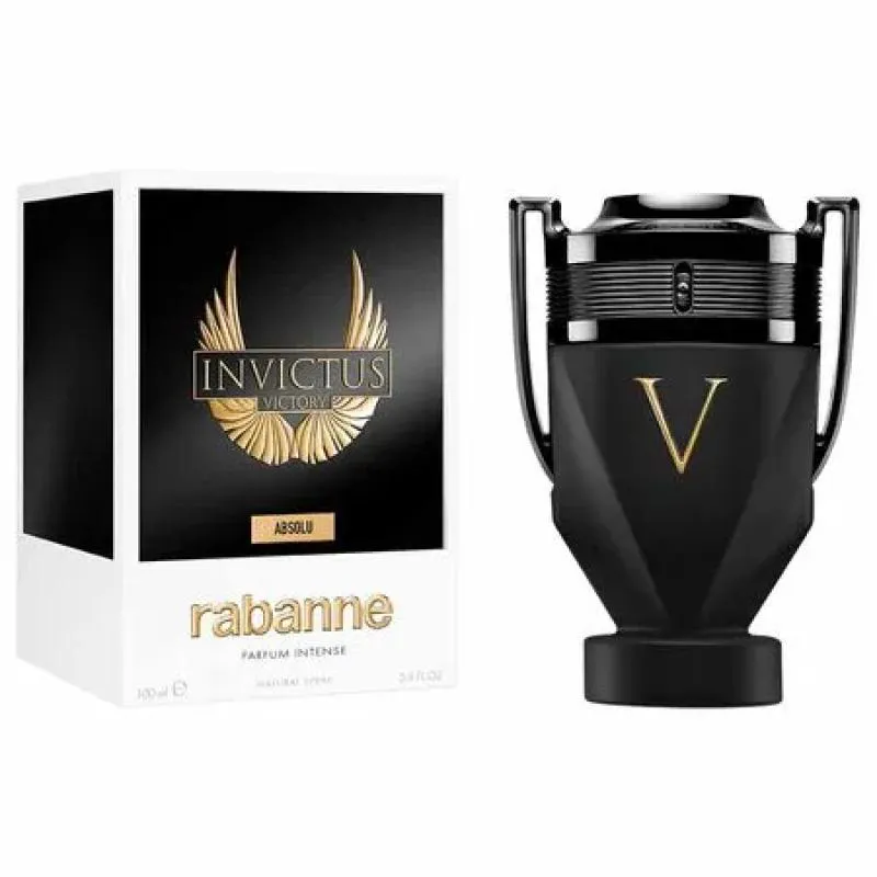PERFUME INVICTUS VICTORY ABSOLU RABANNE MASCULINO PARFUM INTENSE 100ML 100 ML