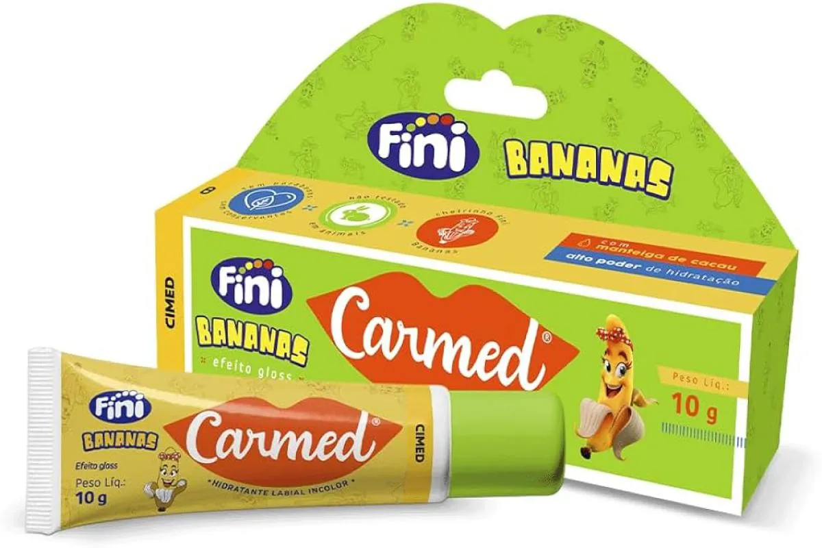 CARMED FINI BANANAS HIDRATANTE LABIAL 10G