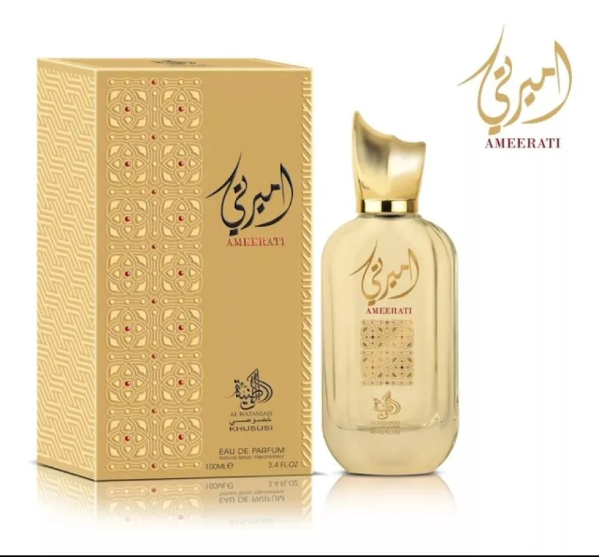 AL WATANIAH KHUSUSI AMEERATI PERFUME FEMININO EAU DE PARFUM 100ML ÁRABE Incolor