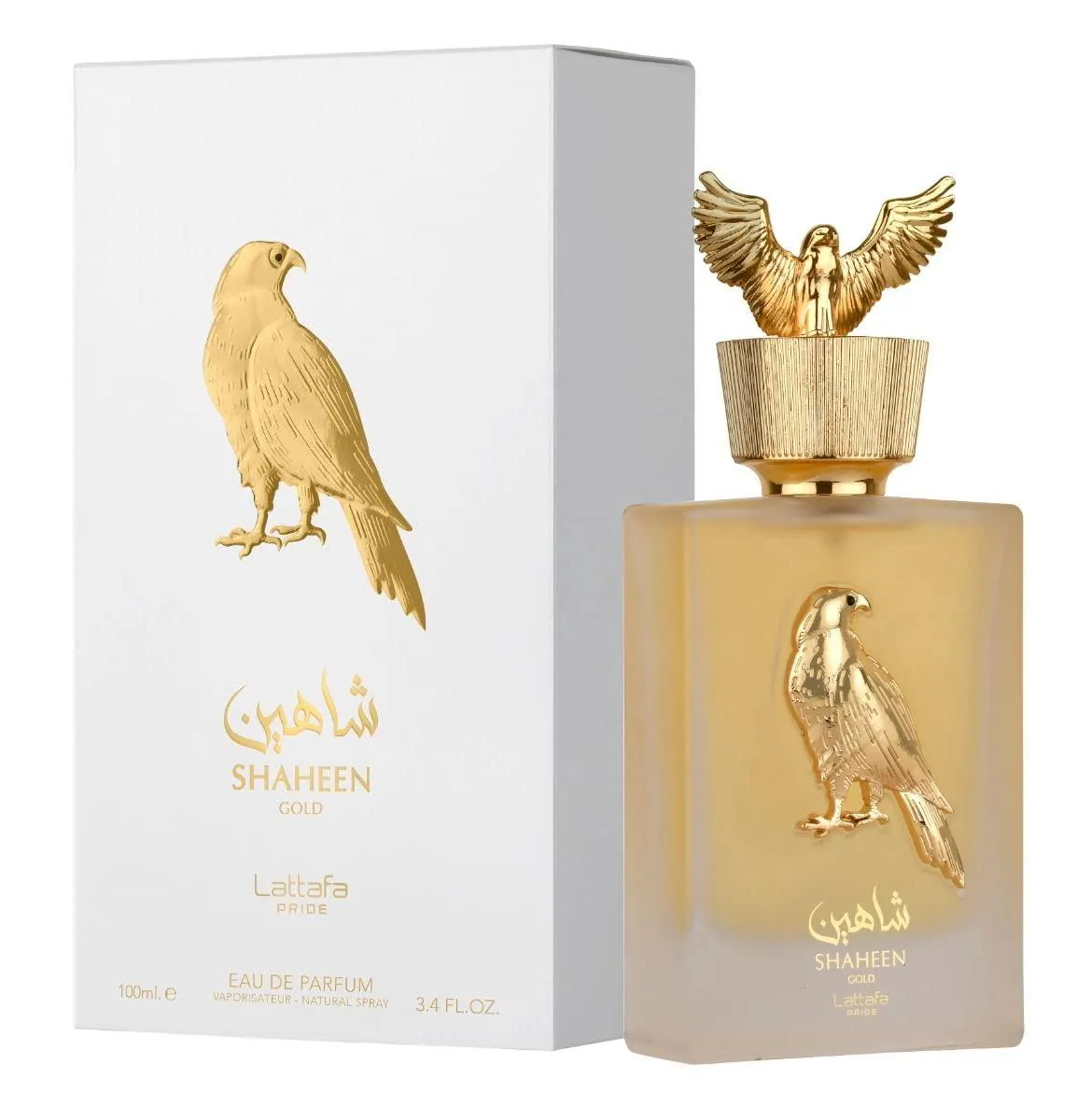 LATTAFA SHAHEEN GOLD EAU DE PARFUM PERFUME UNISSEX 100ML