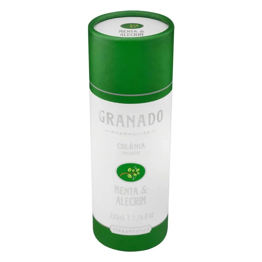 COLôNIA GRANADO MENTA E ALECRIM TERRAPEUTICS 230 ML