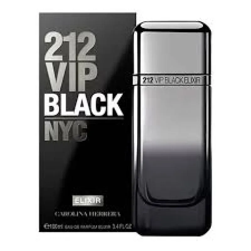 CAROLINA HERRERA 212 VIP BLACK ELIXIR EAU DE PARFUM 100ML