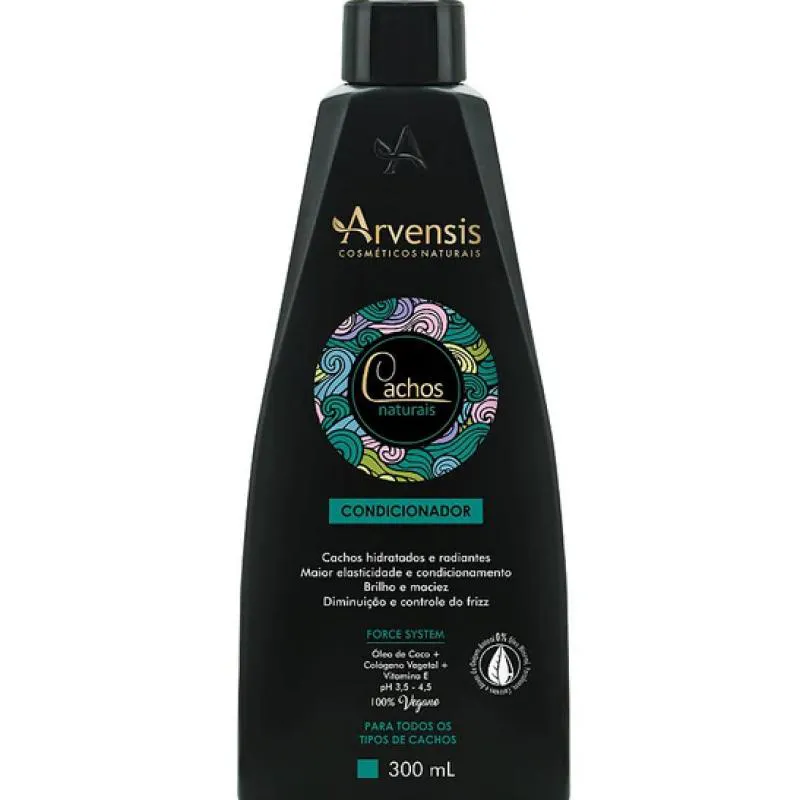 CONDICIONADOR CACHOS NATURAIS - 300ML ARVENSIS