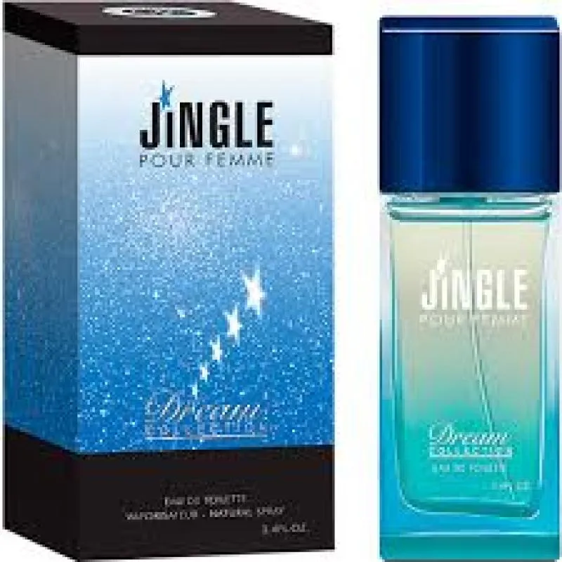 DREAM COLLECTION JINGLE POUR FEMME EAU DE TOILETTE 100ML