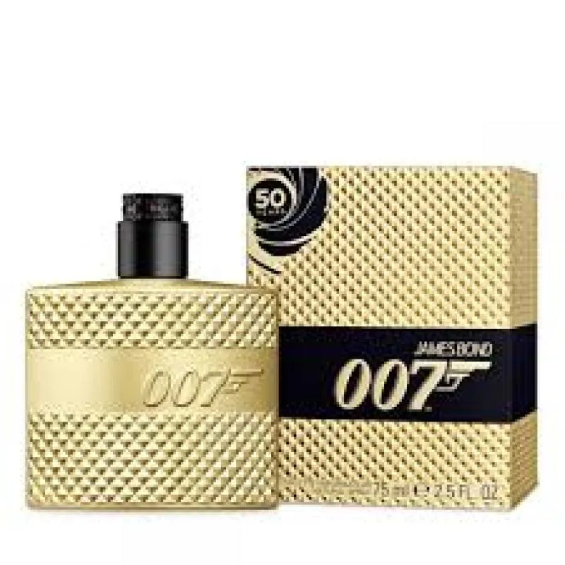 JAMES BOND 007 GOLD MASCULINO EAU DE TOILETTE 75ML