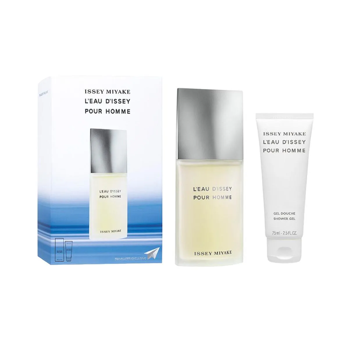 KIT L&#039EAU D&#039ISSEY POUR HOMME ISSEY MIYAKE EDT 125ML + SHOWER GEL 75ML
