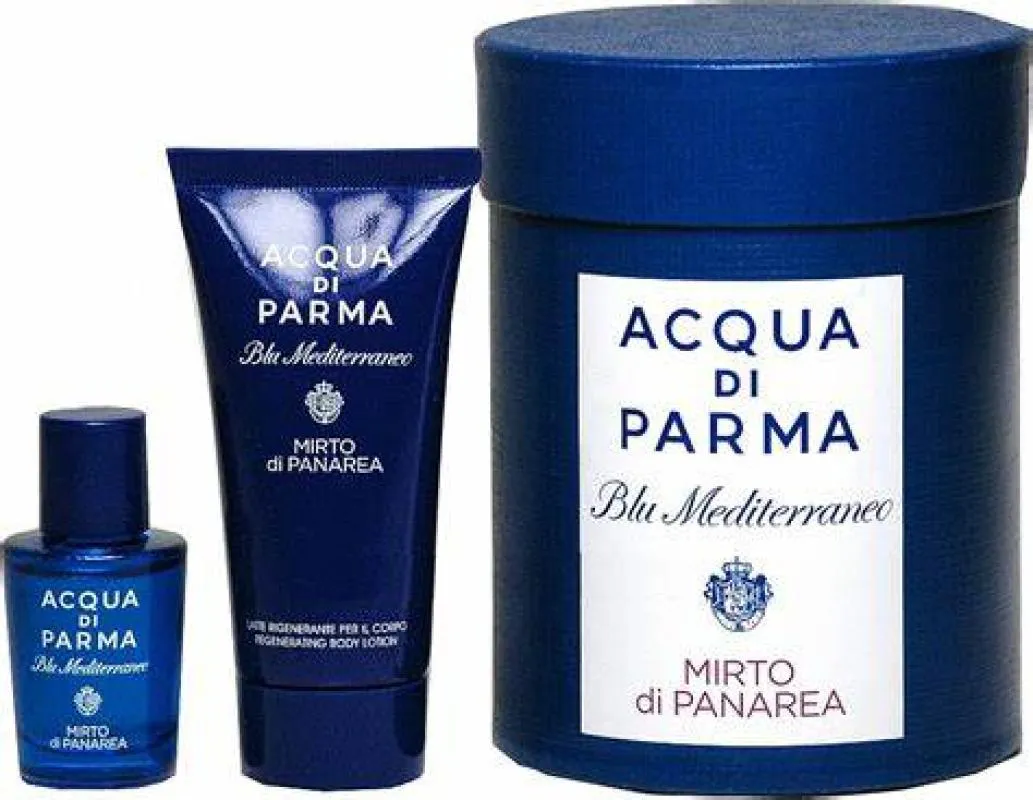 KIT MINI ACQUA DI PARMA BLU MEDITERRANEO MIRTO DI PANAREA 5ML + SHOWER GEL 20ML