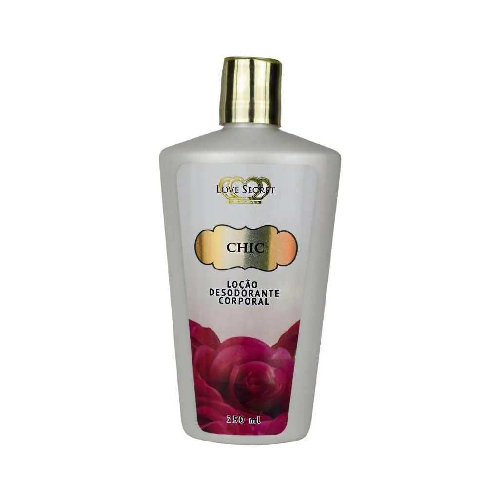 LOÇÃO DESODORANTE CORPORAL CHIC LOVE SECRET 250ML