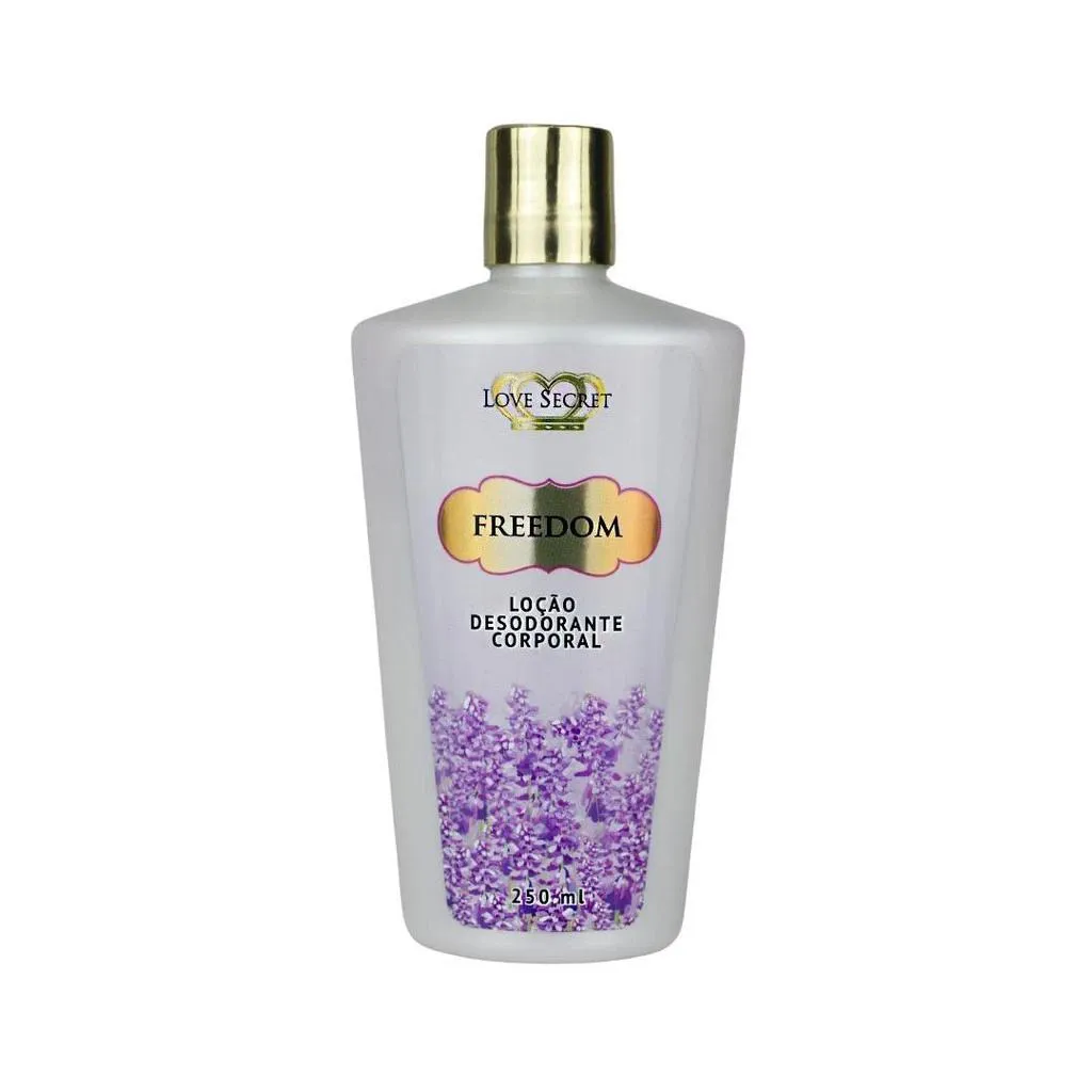 LOÇÃO DESODORANTE CORPORAL FREEDOM LOVE SECRET 250ML