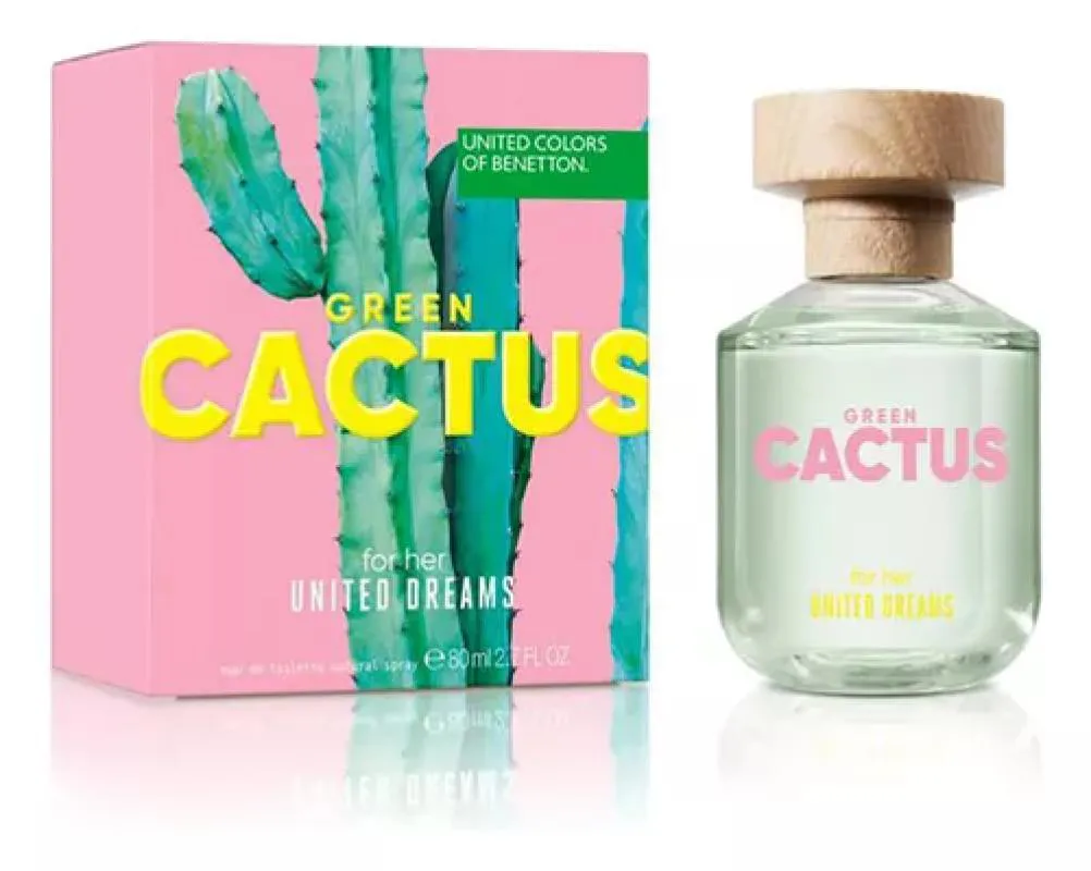 UNITED DREAMS GREEN CACTUS FOR HER 80ML