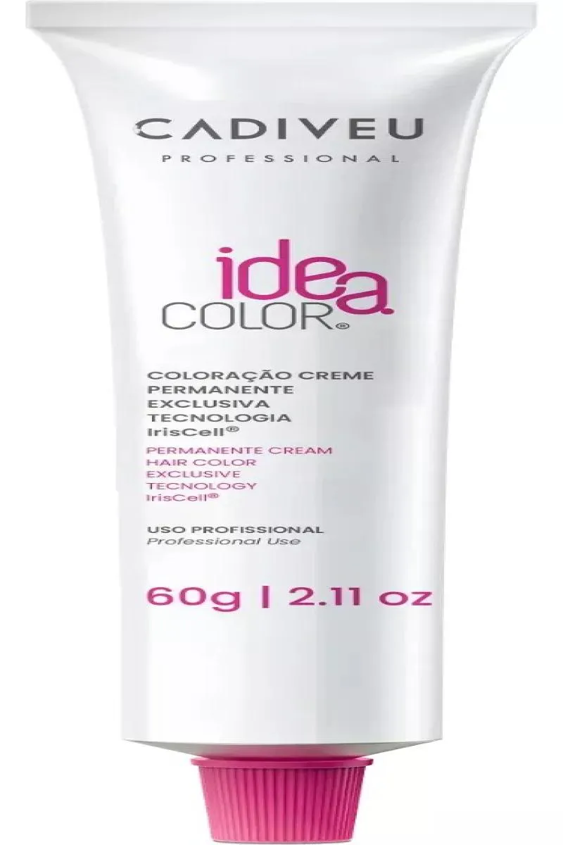 CADIVEU PROFESSIONAL IDEA COLOR - 6.1 LOURO ESCURO ACINZENTADO