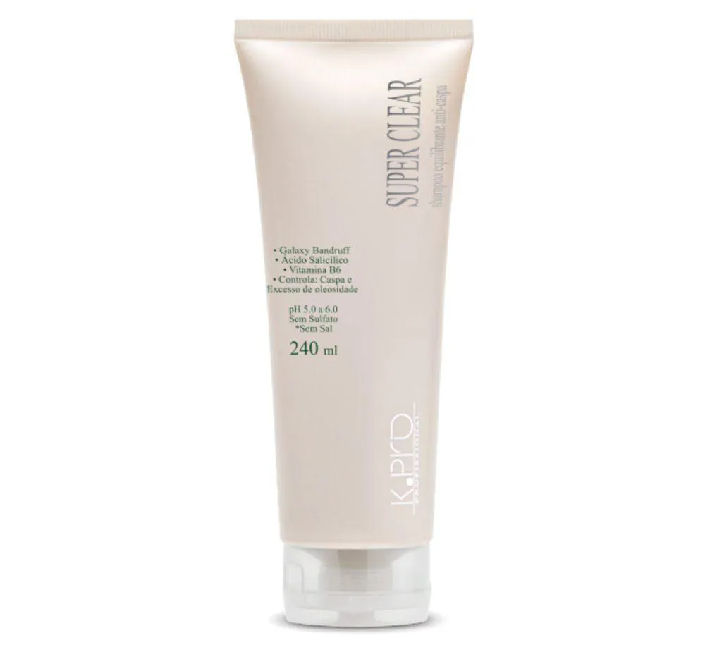K.PRO SUPER CLEAR SHAMPOO EQUILIBRANTE E ANTI CASPA 240ML