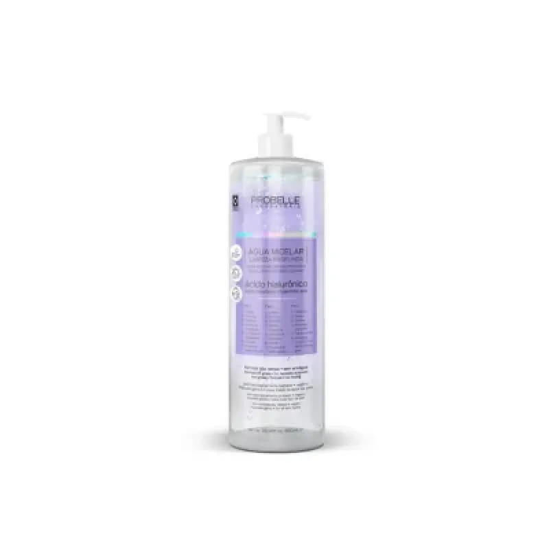 ÁGUA MICELAR ÁCIDO HIALURôNICO PROBELLE 500ML