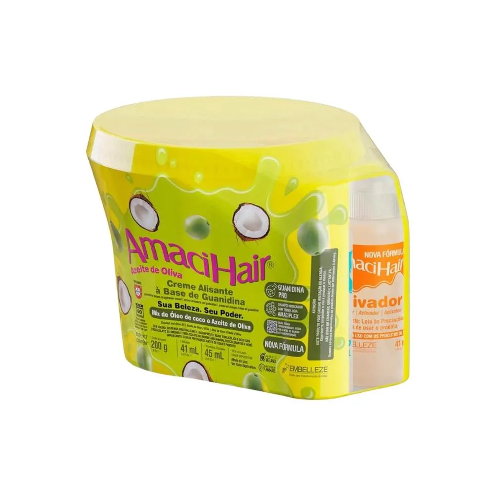 AMACIHAIR AZEITE OLIVA BALDINHO 200G