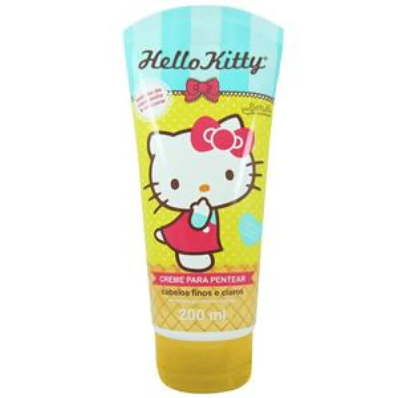 BETULLA CREME DE PENTEAR HELLO KITTY FINOS E CLAROS 200ML