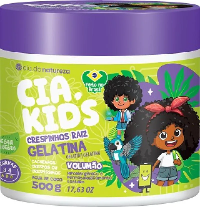 BETULLA GELATINA CIA KIDS CRESPINHO 500G