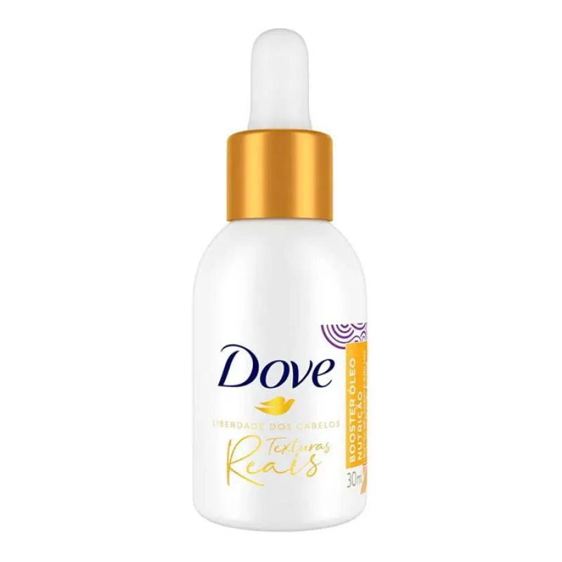 BOOSTER DOVE TEXTURAS REAIS ÓLEO NUTRIçãO FRASCO 30ML