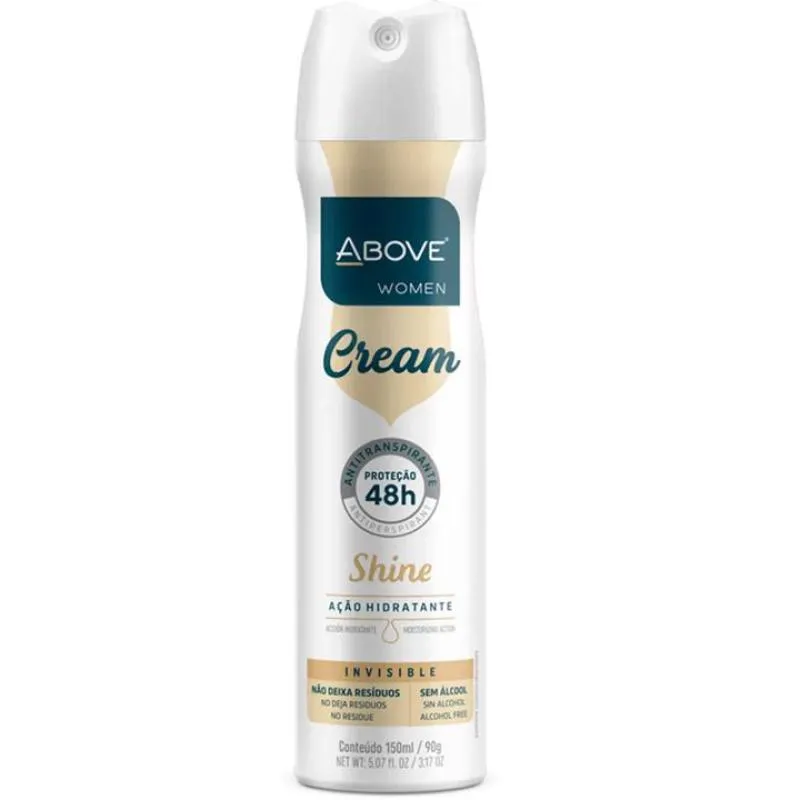 KIT C/2 UNIDADES DE DESODORANTE AERO ABOVE CLáSSICO 150ML CREAM ORIGINAL