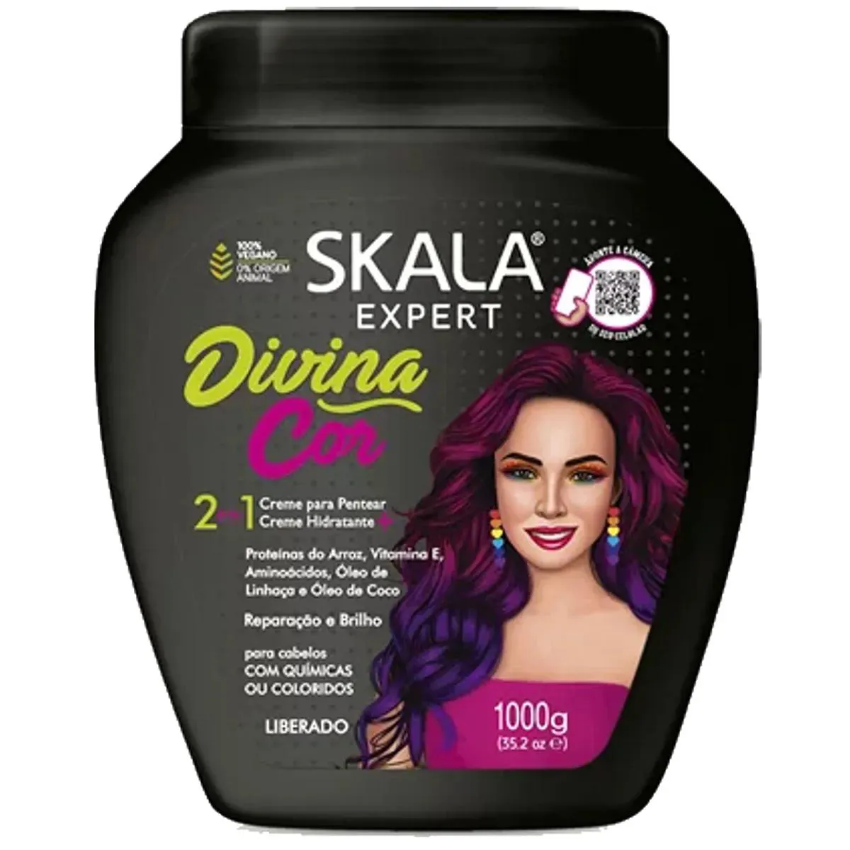 CREME DE TRATAMENTO SKALA DIVINA COR 1KG