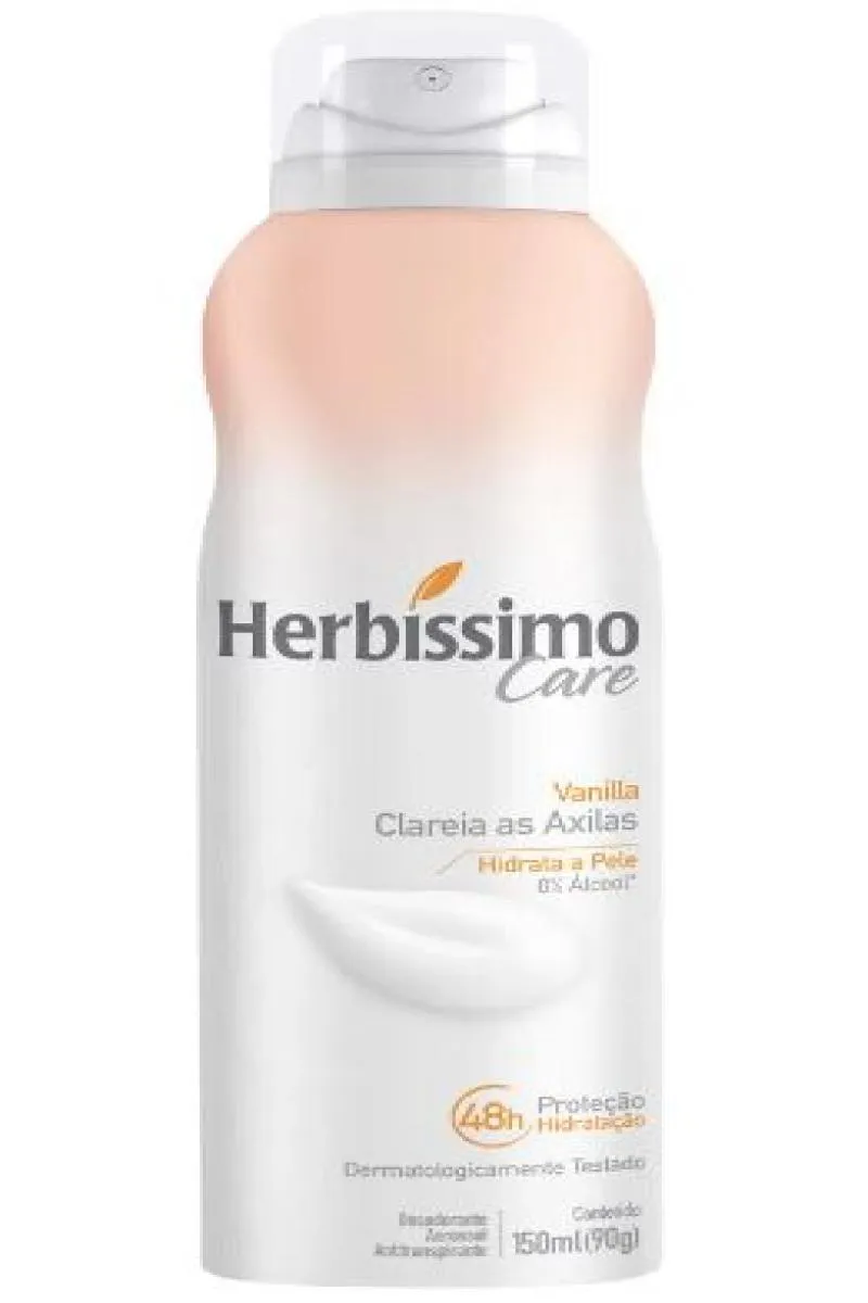 DESODORANTE AERO HERBISSIMO CARE 150ML VANILHA
