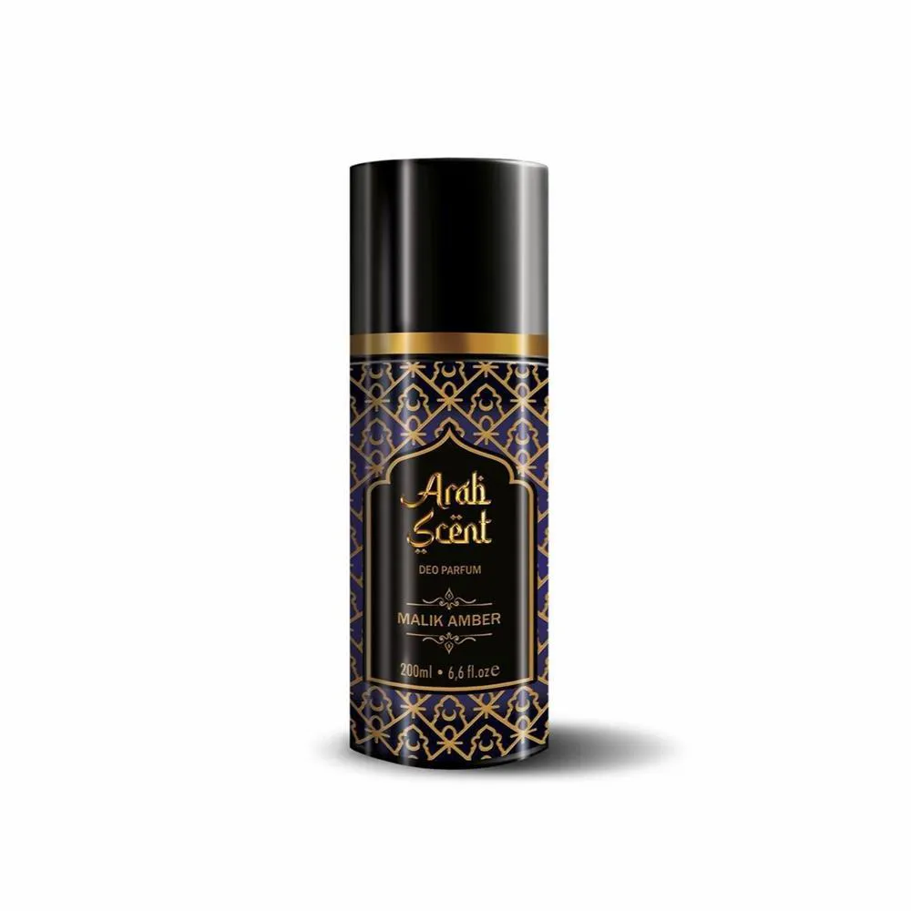 PERFUME ÁRABE FEMININO MALIK AMBER 200ML