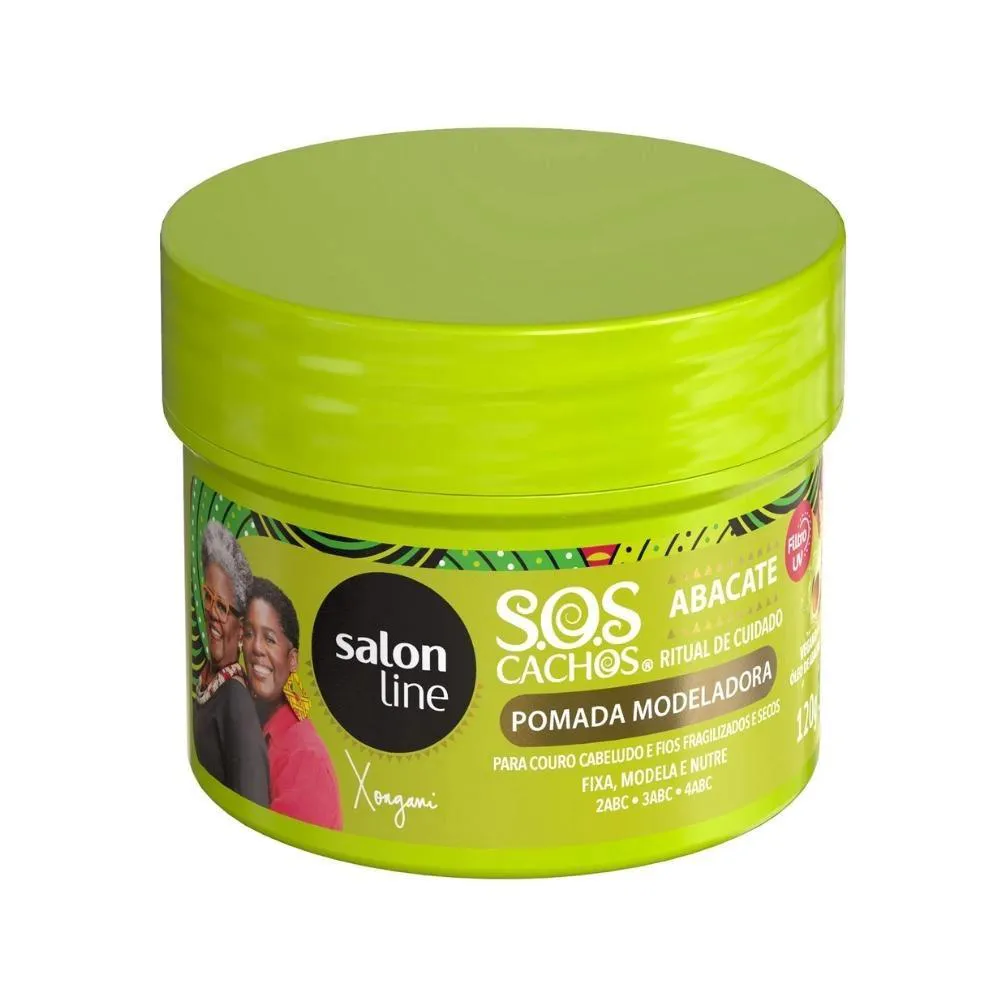 SALON LINE POMADA MODELADORA ABACATE SOS