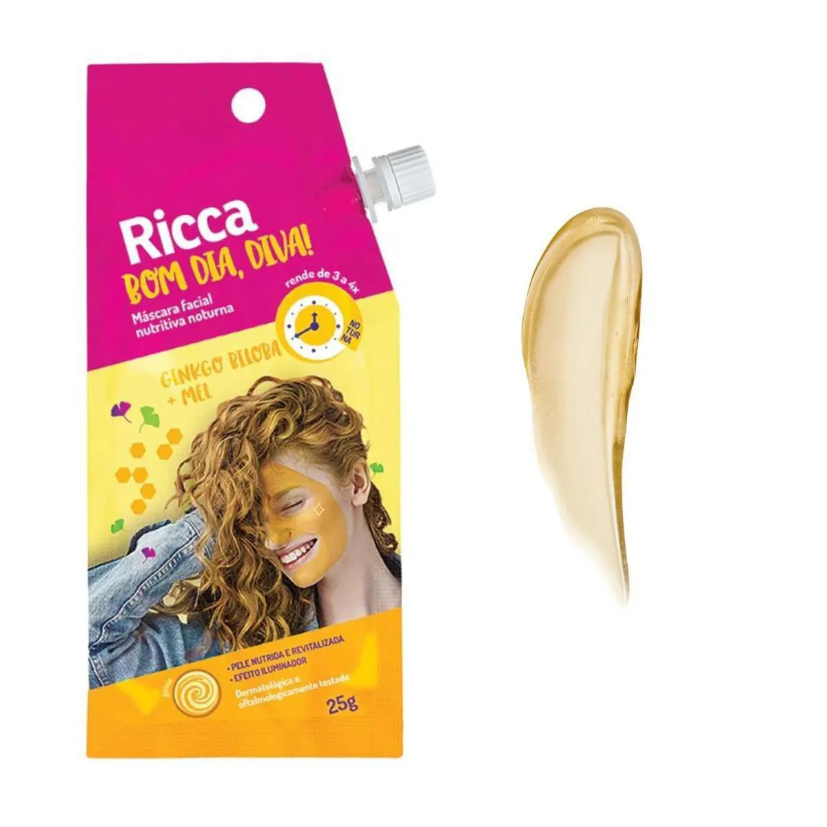 MáSCARA FACIAL NUTRITIVA NOTURNA RICCA