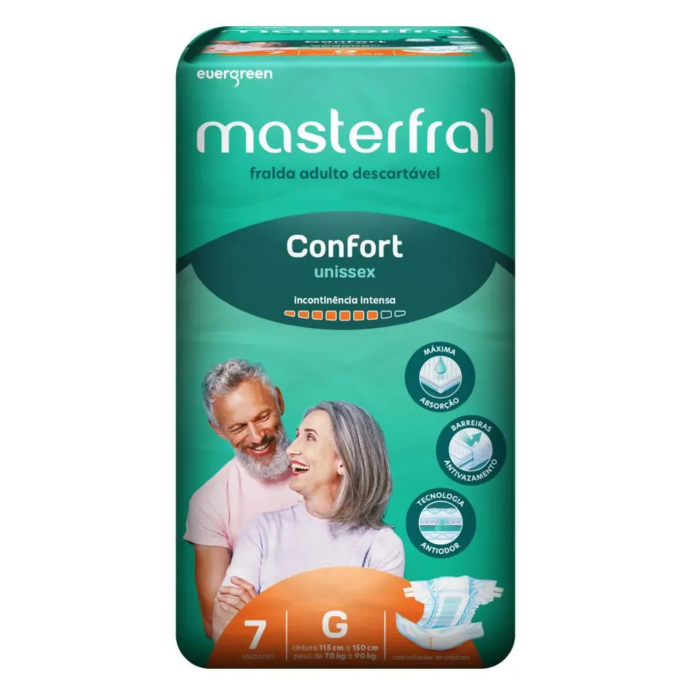 FRALDA MASTERFRAL CONFORT G 7 UN
