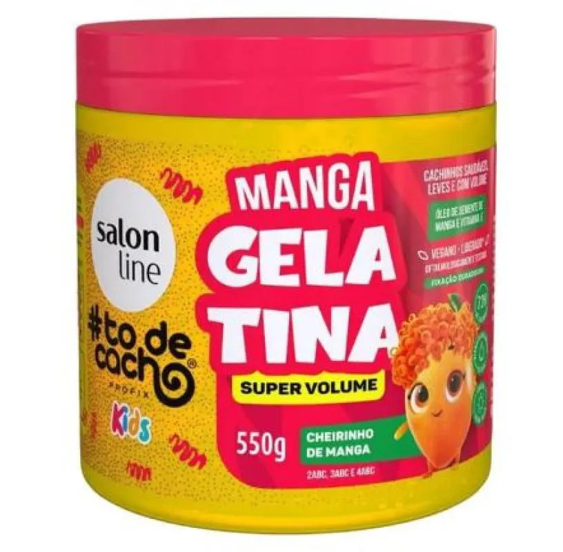 SALON LINE GELATINA KIDS MANGA #TODECACHO 550G