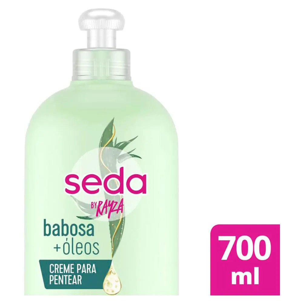 CREME DE PENTEAR SEDA BABOSA ÓLEOS 700ML