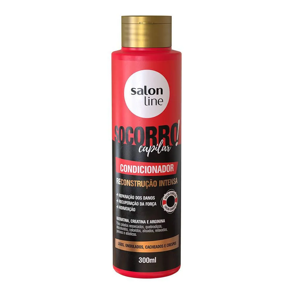 SALON LINE CONDICIONADOR SOCORRO CAPILAR RECONSTRUçãO INTENSA