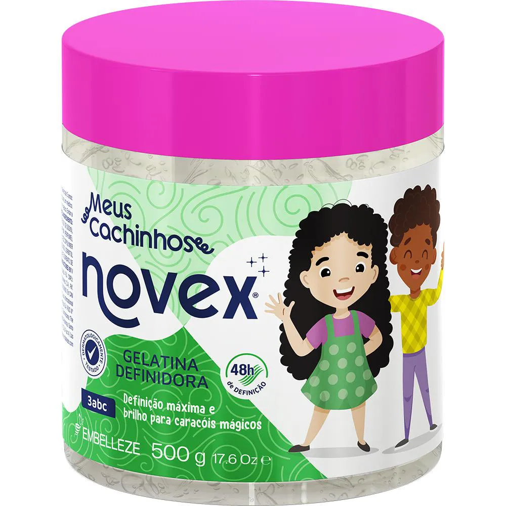 NOVEX MEUS CACHINHOS GELATINA DEFINIçãO 500G