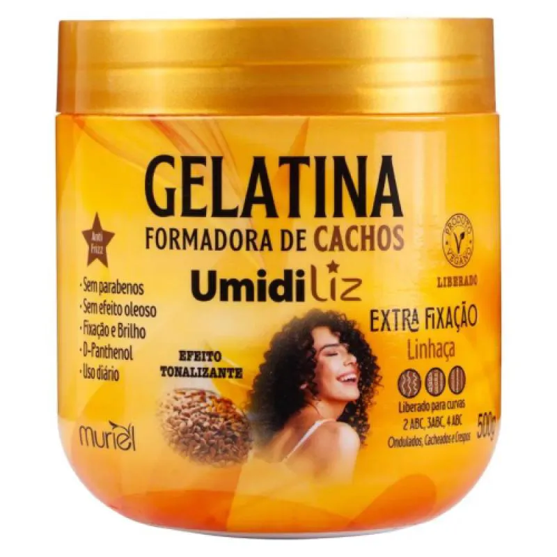 MURIEL GELATINA EXTRA FIXAçãO 500G