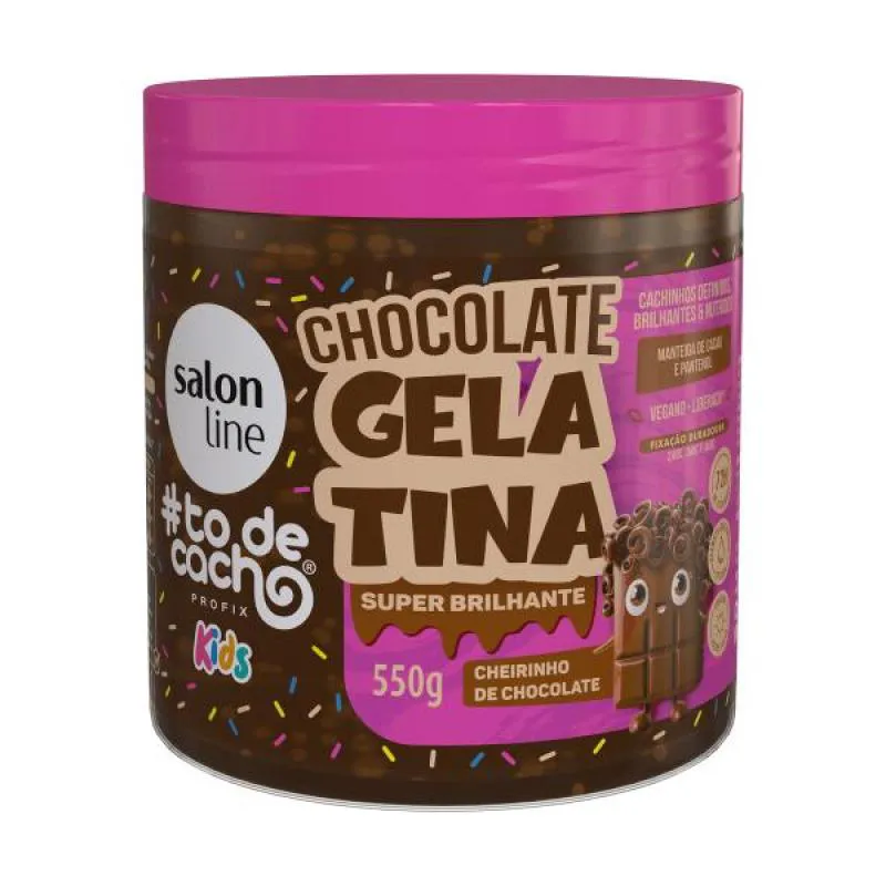 SALON LINE GELATINA KIDS CHOCOLATE #TODECACHOS