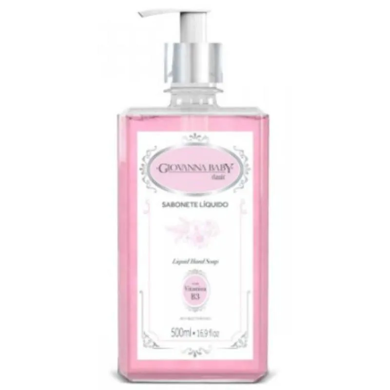 SABONETE LíQUIDO ANTIBACTERIANO GIOVANNA BABY CLASSIC 500ML