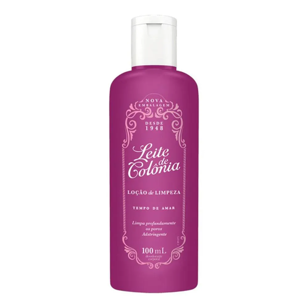 LEITE DE COLôNIA 100ML TEMPO DE AMAR