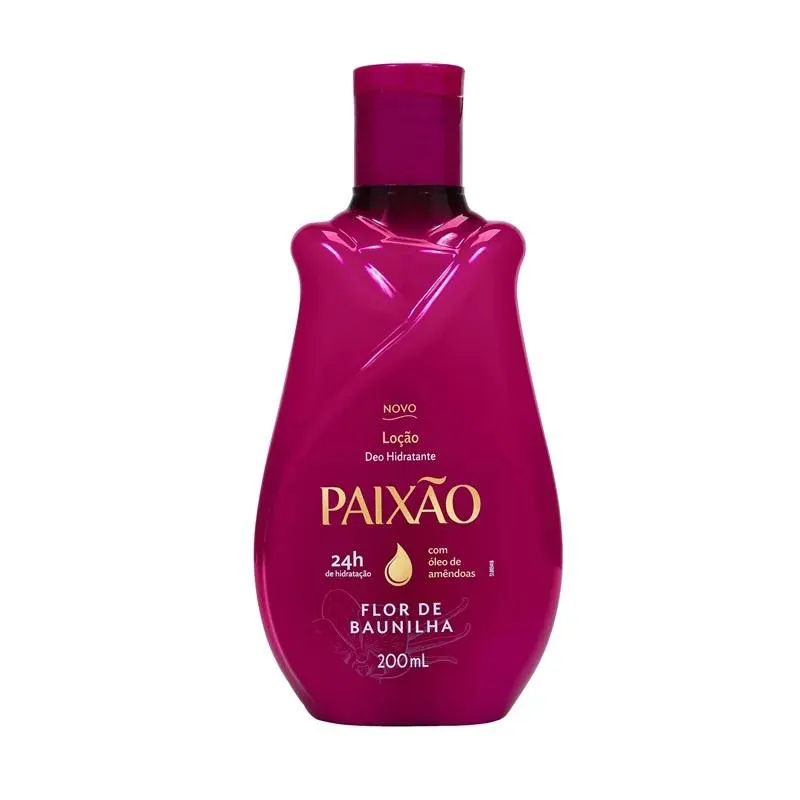 HIDRATANTE PAIXãO DEO LOçãO FLOR DE BAUNILHA 200ML