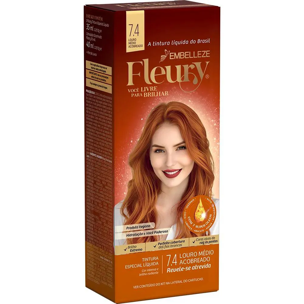 FLEURY 7.4 LOURO MEDIO ACOBREADO