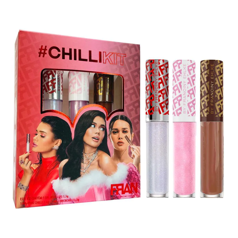 KIT FRAN BY FRANCINY EHLKE #CHILLIKIT - 3 PRODUTOS