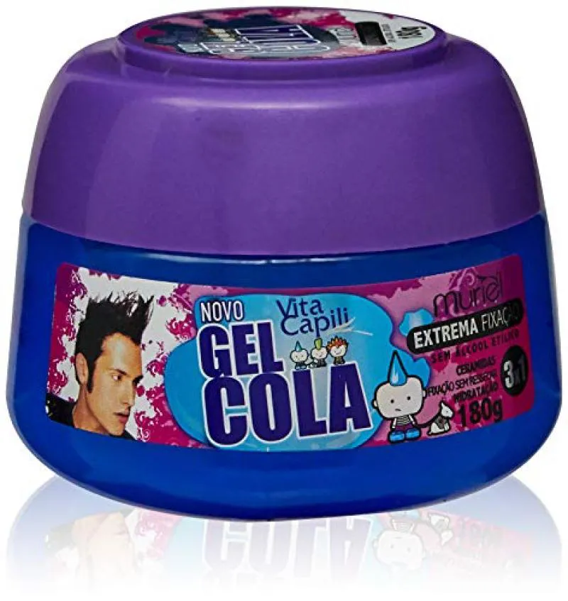 MURIEL GEL COLA POTE VITA CAPILI AZUL