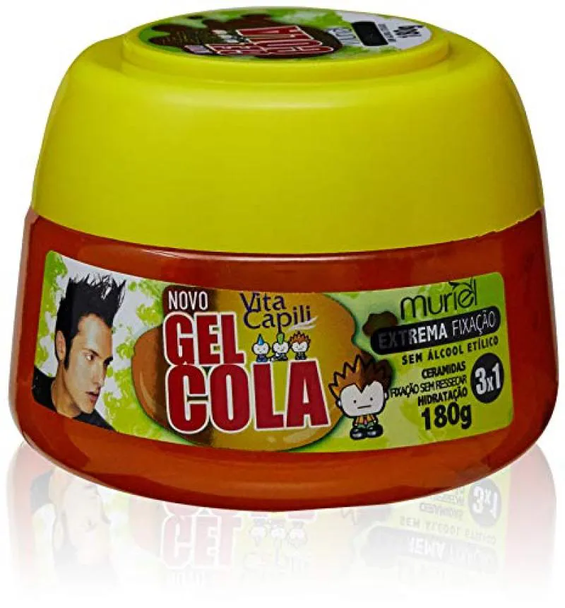 MURIEL GEL COLA POTE VITA CAPILI LARANJA