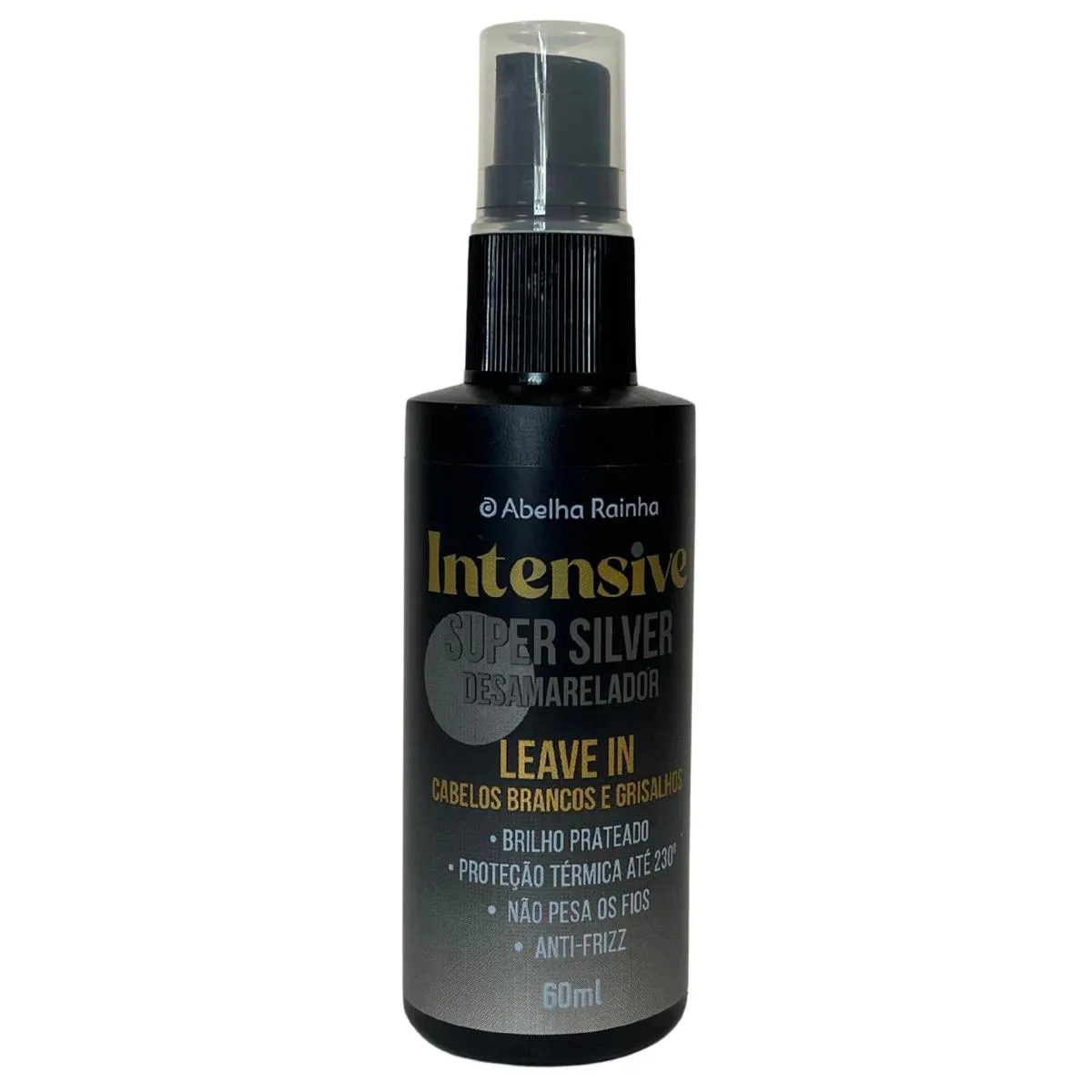 LEAVE-IN DESAMARELADORA BRANCOS E GRISALHOS SUPER SILVER INTENSIVE ABELHA RAINHA 60ML