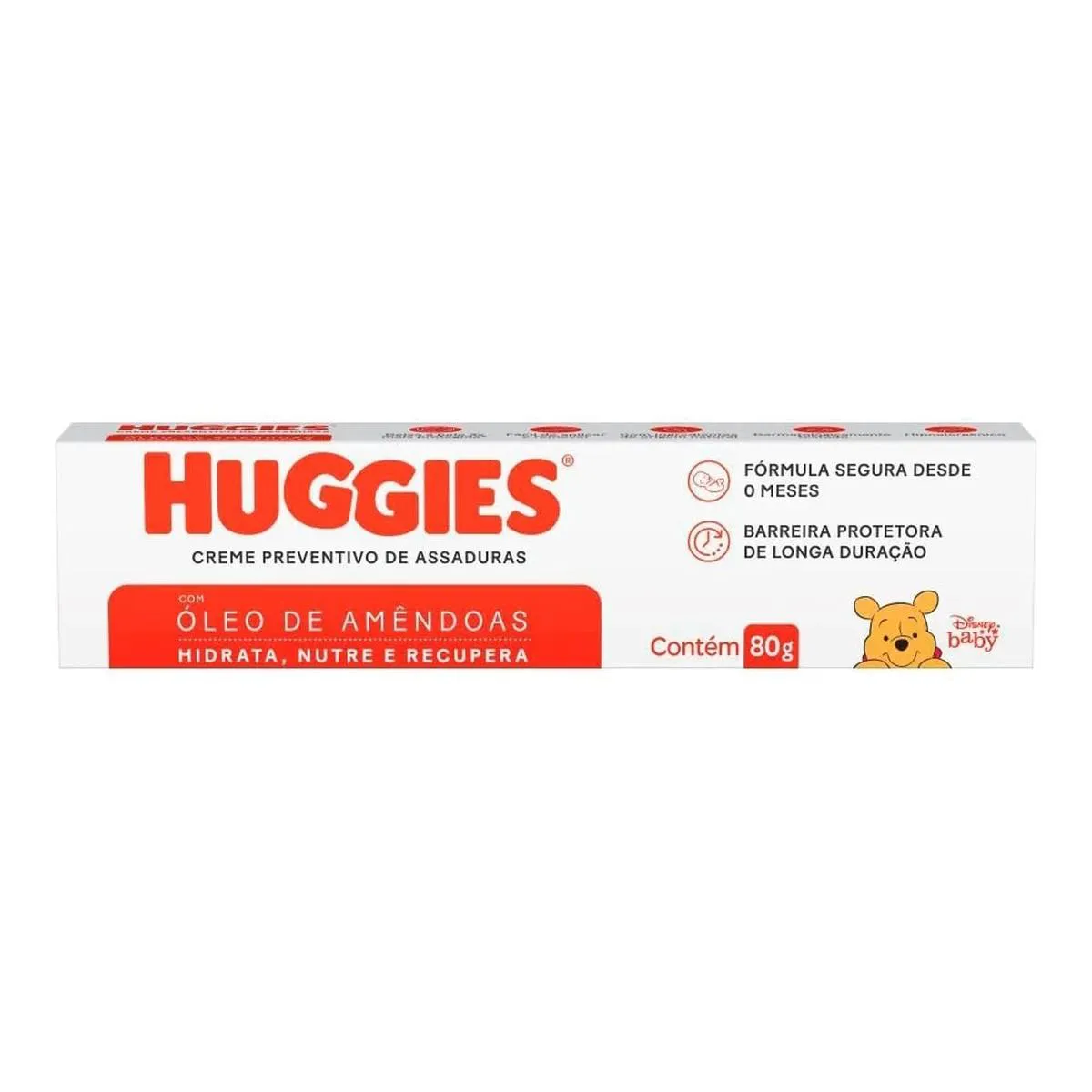 CREME PREVENTIVO DE ASSADURAS 80G HUGGIES - SUPREME CARE 80G OLEO DE AMENDOAS
