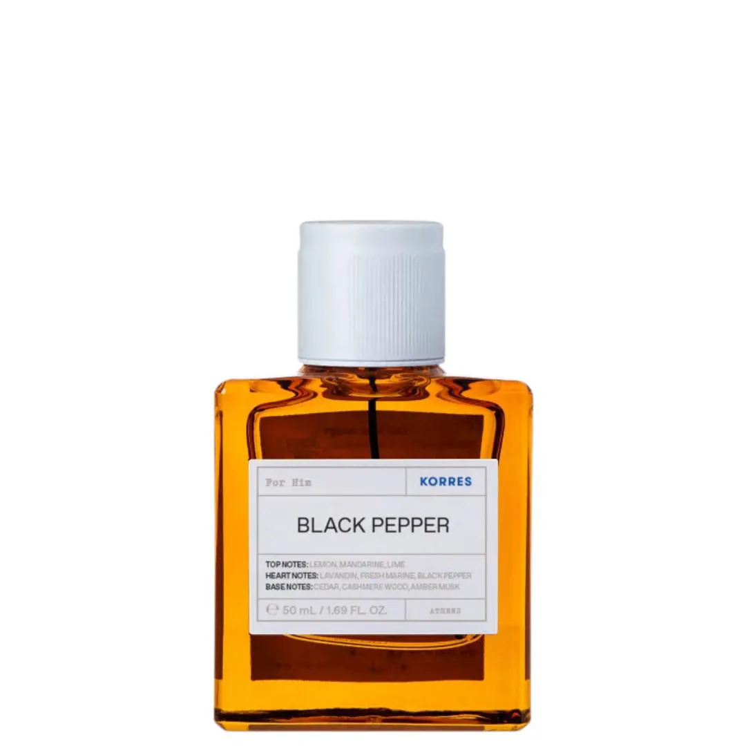BLACK PEPPER KORRES DEO PARFUM - PERFUME MASCULINO 50ML