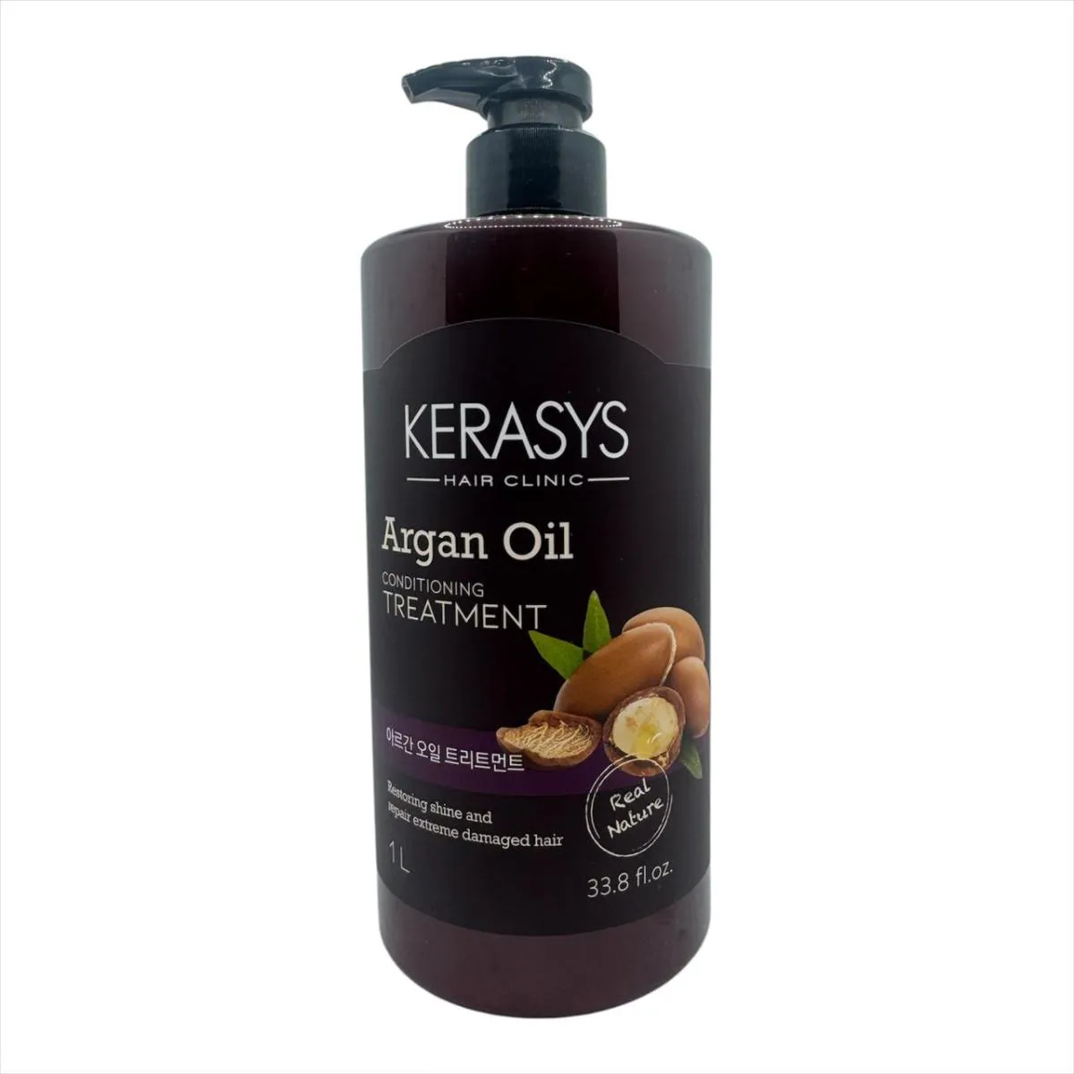 KERASYS ARGAN OIL CONDITIONING TREATMENT MASCARA DE NUTRIÇÃO PROFISSIONAL 1 LT