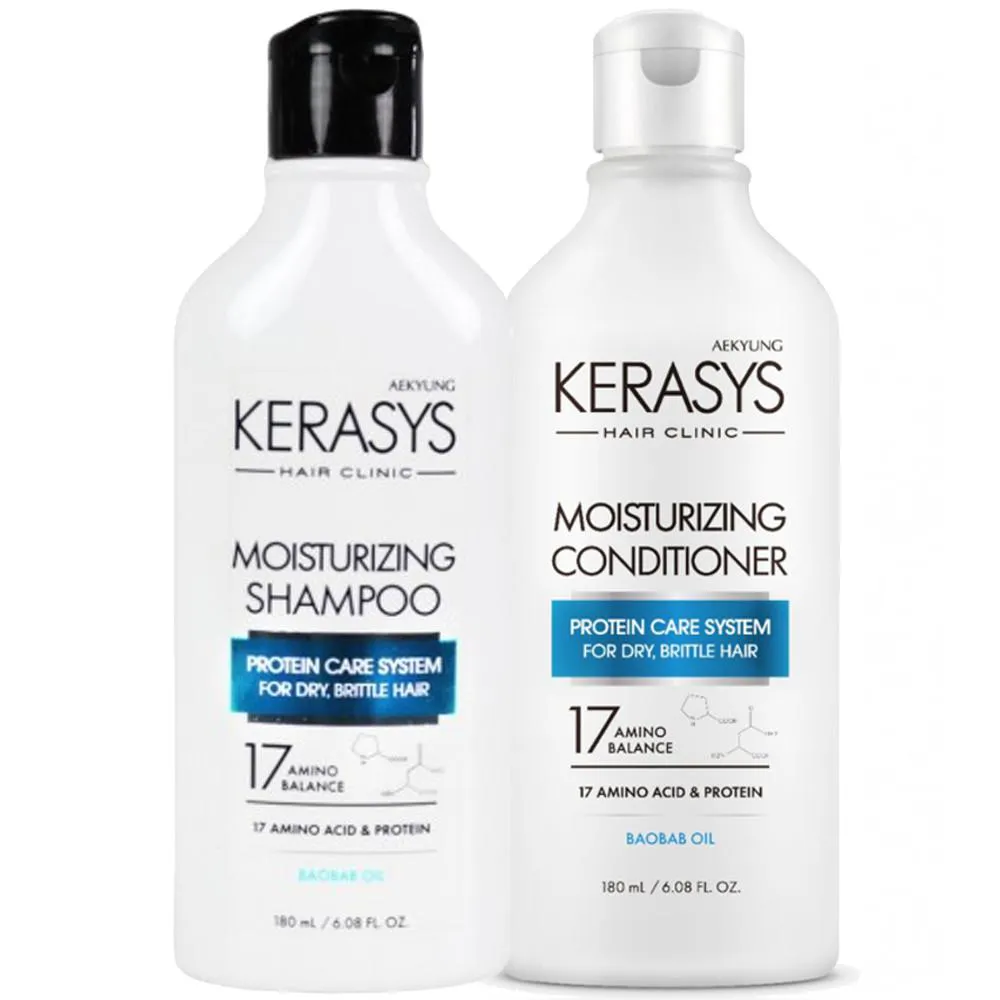 KERASYS MOISTURIZING KIT (SH180+COND180)